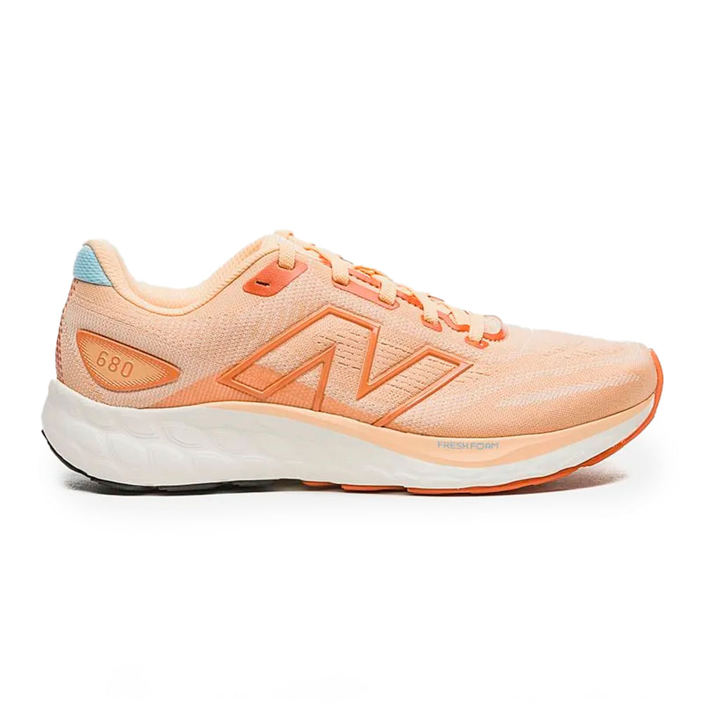 Tenis-Feminino-Fresh-Foam-680-V8-New-Balance-Laranja