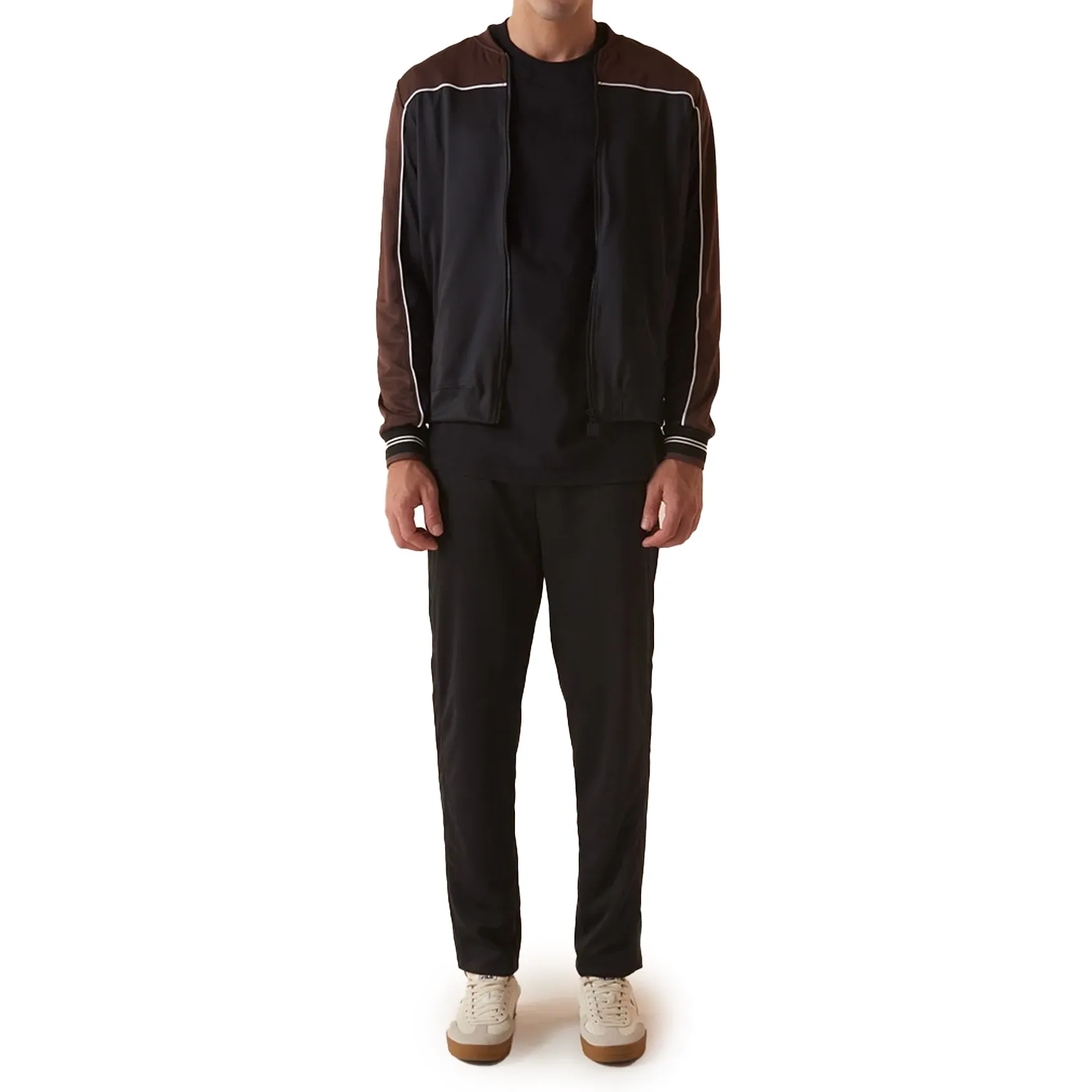 Calça Fila Preta Heritage Letter Masculina | Paquetá Esportes
