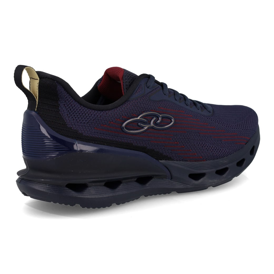 Tênis Olympikus Quartzo Masculino Preto Conforto e Estilo Oscar - Main Image