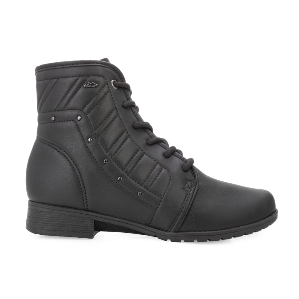 Bota Coturno Dakota e Meia Feminino Preto Paquetá