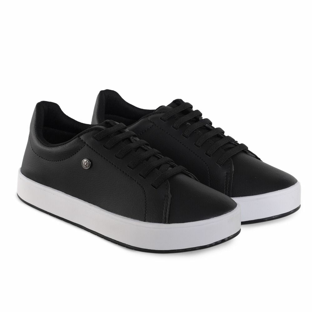 Tênis Preto Done Head Casual Masculino-1738079466012