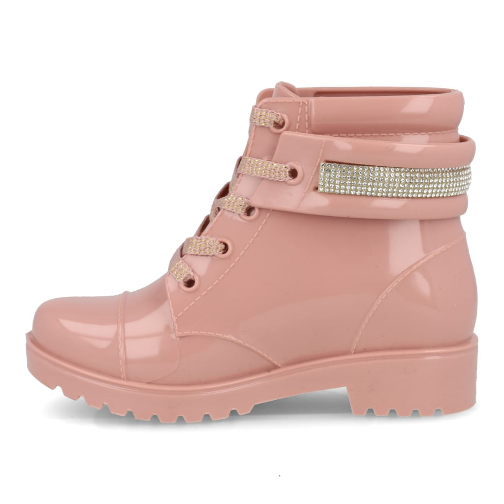Bota Infantil Bota Jolie Petite Jolie Bota Glitter Rosa Bota Luelua