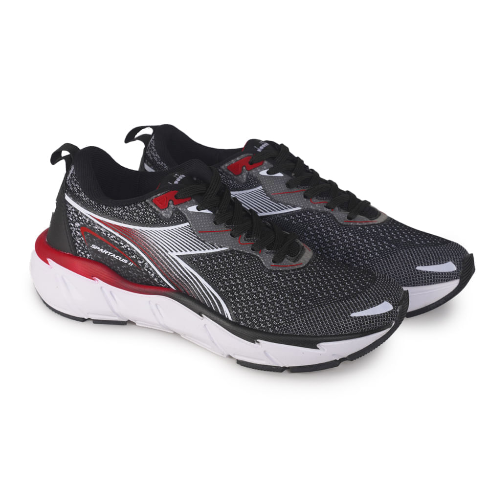 Tenis-Esportivo-Spartacus-II-Preto-Diadora-Masculino