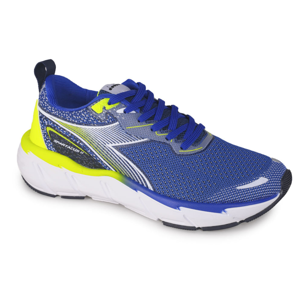Tênis Esportivo Diadora Spartacus II Masculino Azul Paquetá