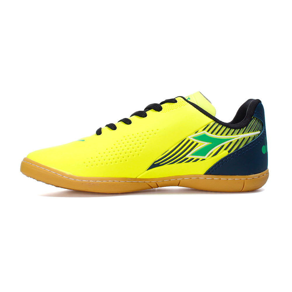 Chuteira-Futsal-Mondiale-Diadora-Amarela-Unissex