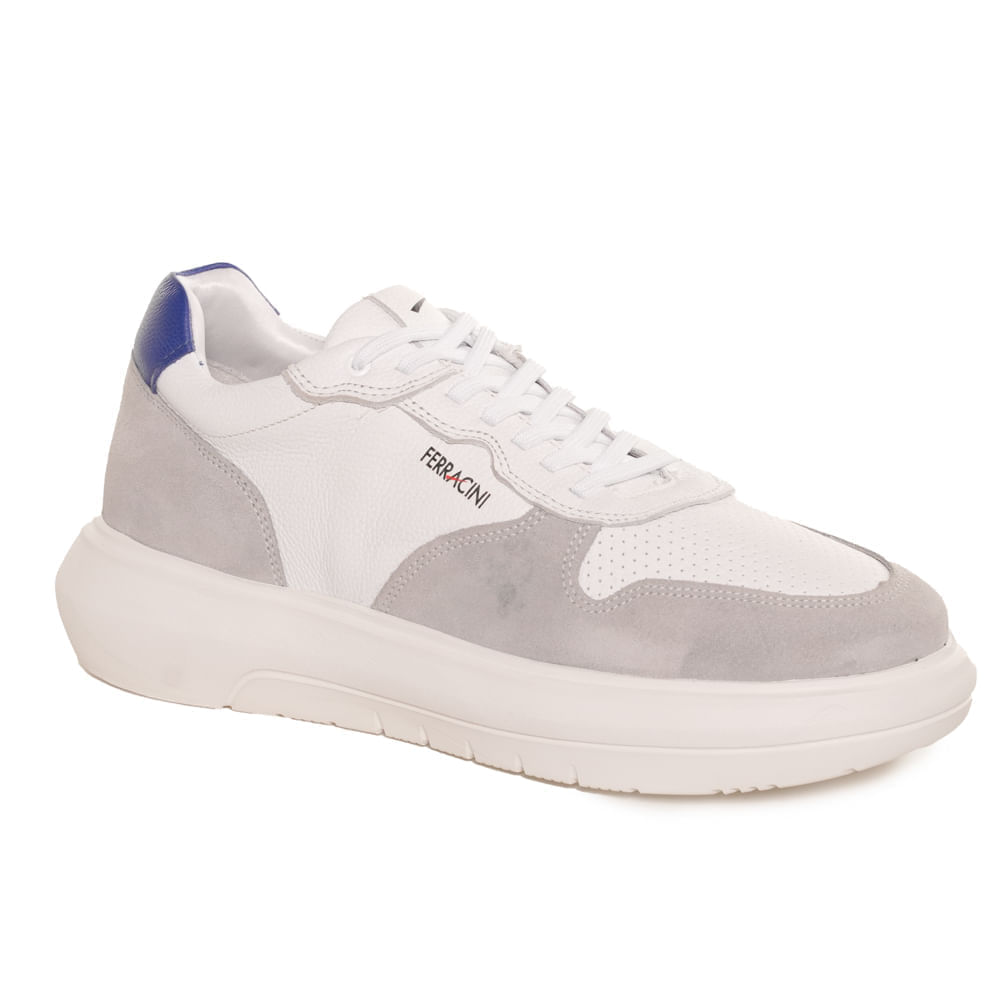 Sapatenis-Ferracini-Easy-Branco-e-Cinza-Masculino