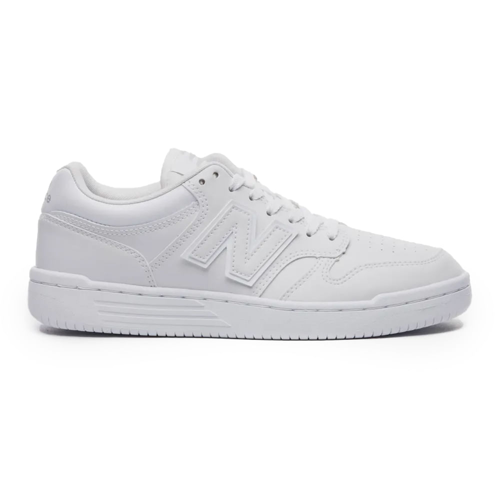 Tênis Casual New Balance 480 Masculino Branco