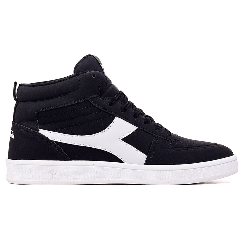 Tenis-Diadora-Hi-Playmaker-Preto-Unissex