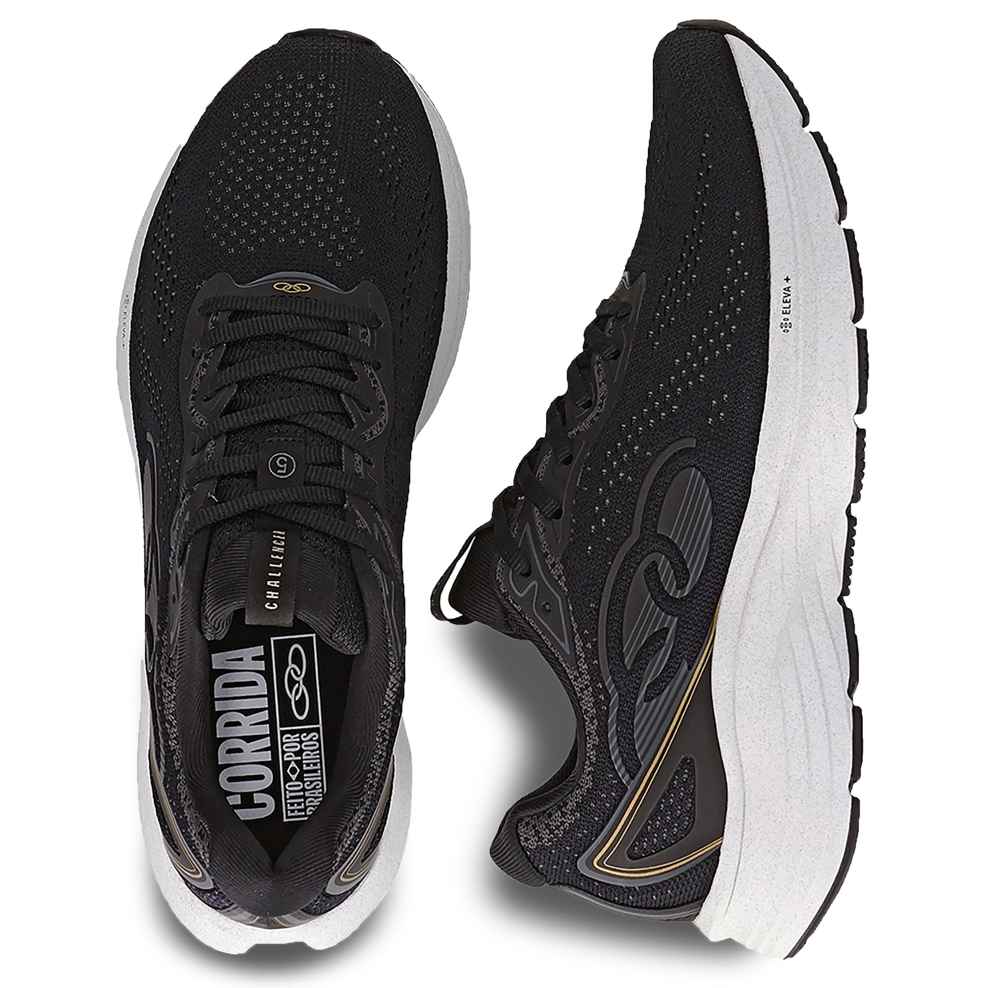 Tênis Olympikus Challenger 5 Feminino Preto-1750255972097
