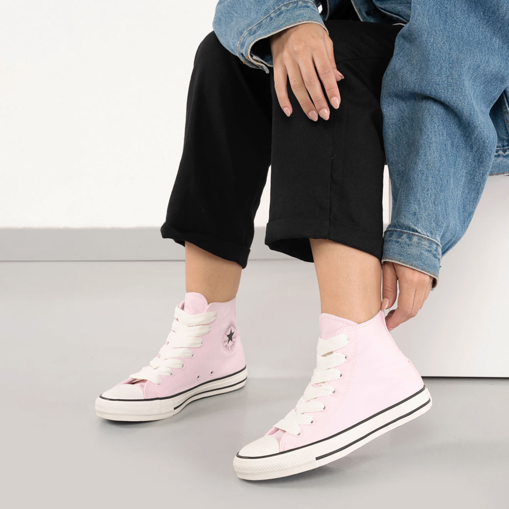 Tênis Converse Chuck Taylor All Star Hi 90 S Feminino Rosa Paquetá