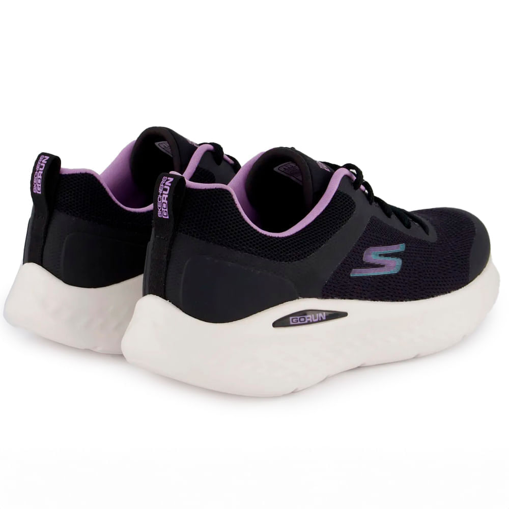 Tênis Preto Skechers Go Run Elevate Feminino Oscar