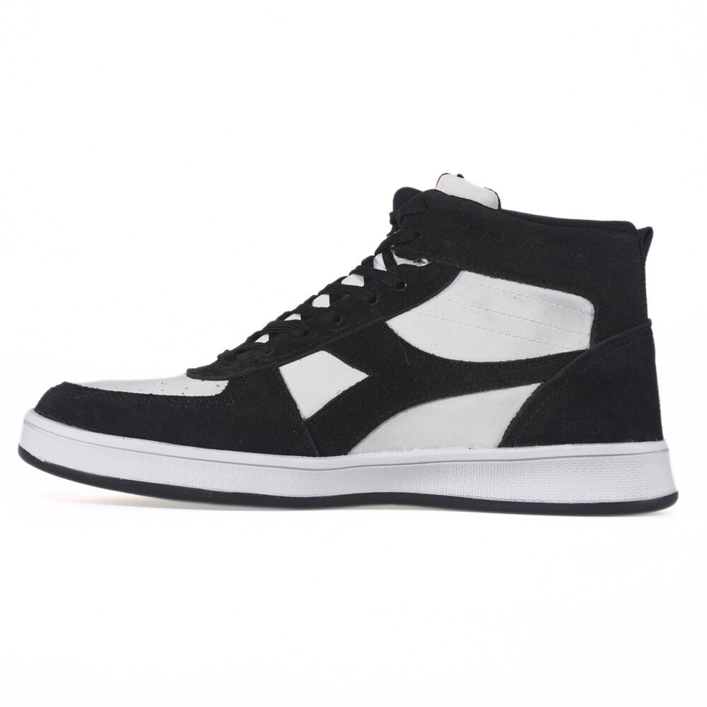 Tenis-Diadora-Hi-Playmaker-Branco-e-Preto-Unissex