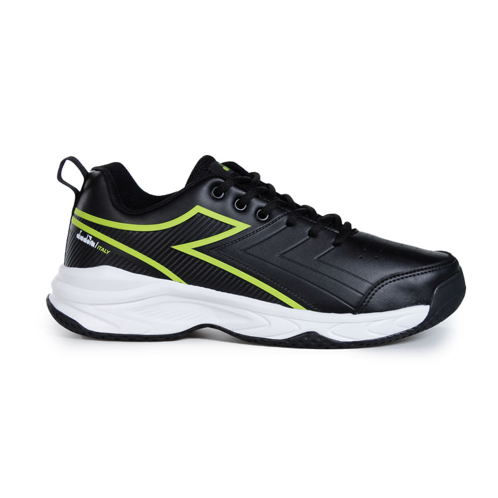 Tenis-Esportivo-Diadora-Loosa-Preto-Unissex