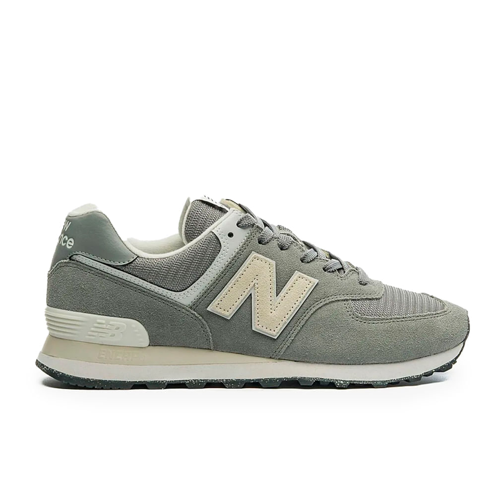 Tênis New Balance Classic 574 Feminino Cinza Paquetá