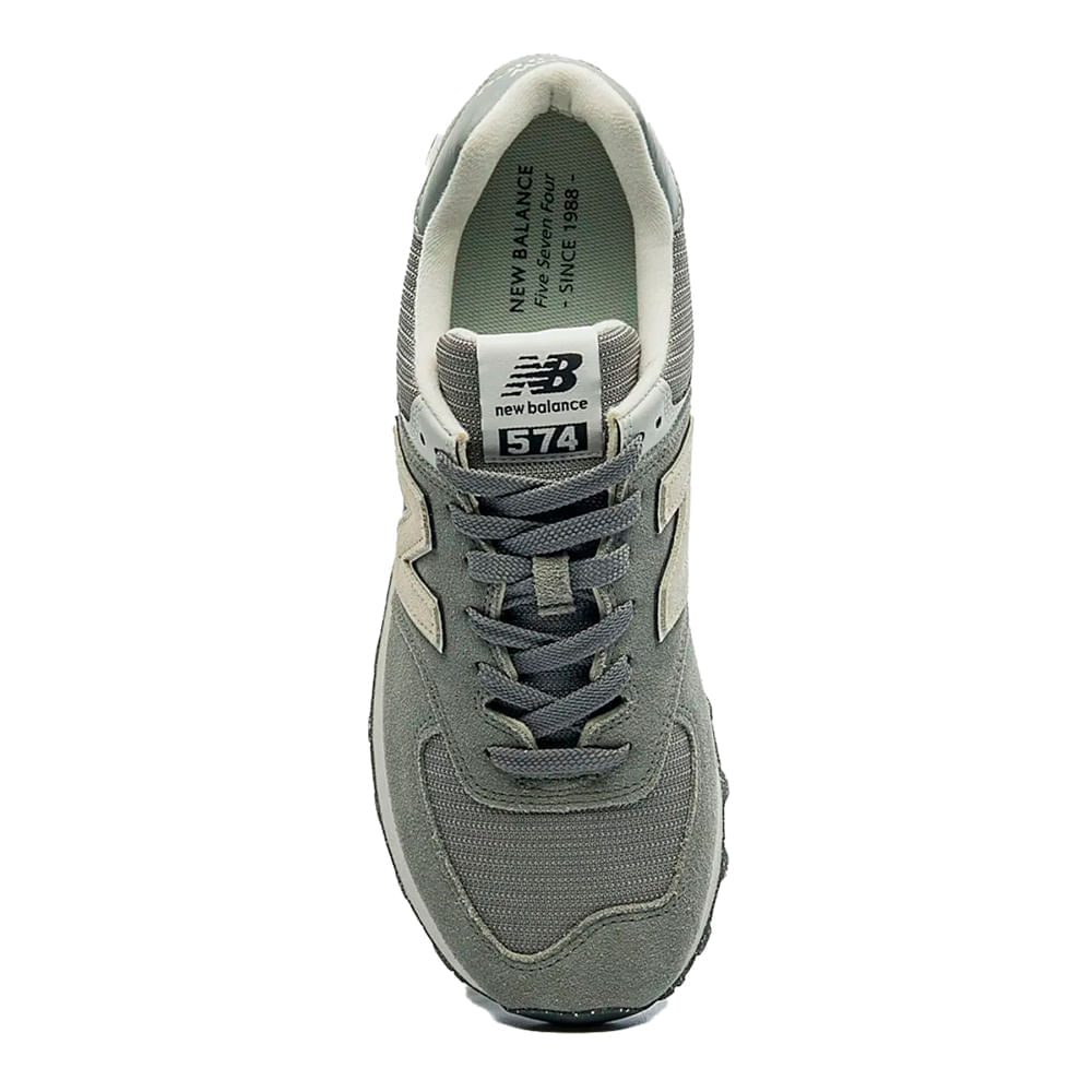 Tenis-Unissex-Casual-Classic-New-Balance-Cinza