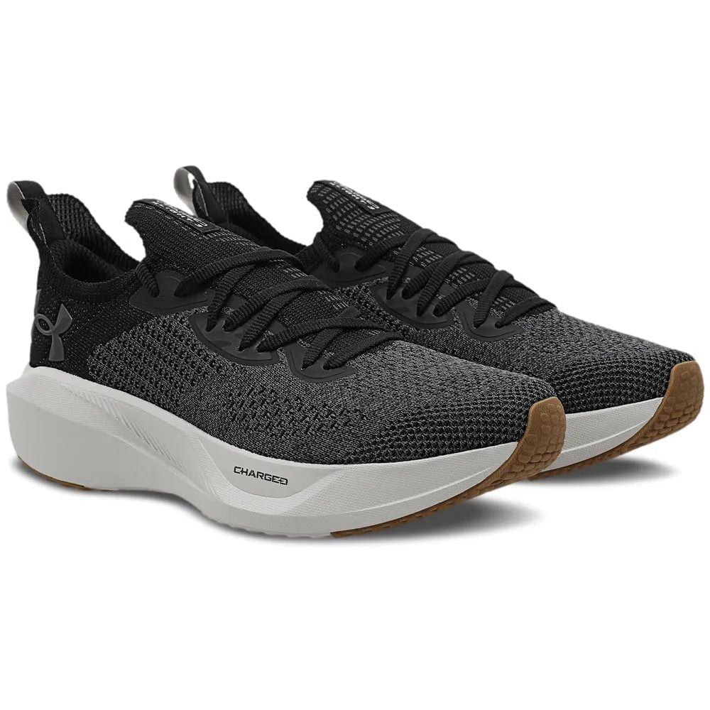 Tênis esportivo unissex Under Armour cinza para uso diário e esportivo