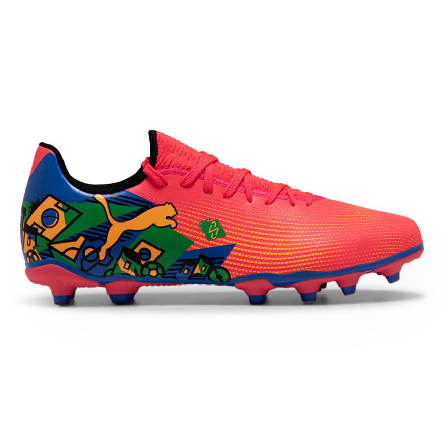 Chuteira Puma Campo Future Play Neymar Jr Rosa Masculina