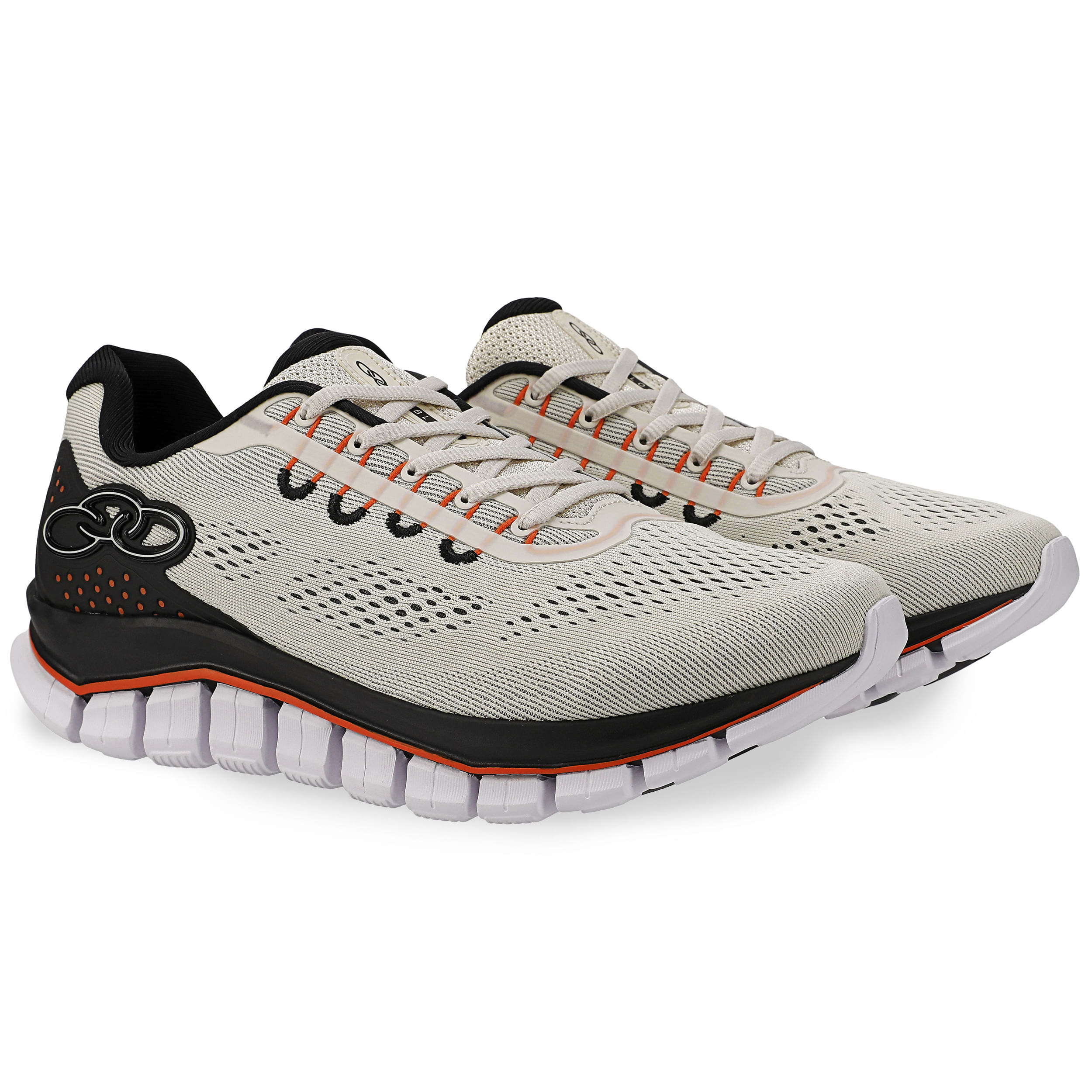 Sapato Masculino Tenis Olk Masculino Branco Tênis De Treino Preto