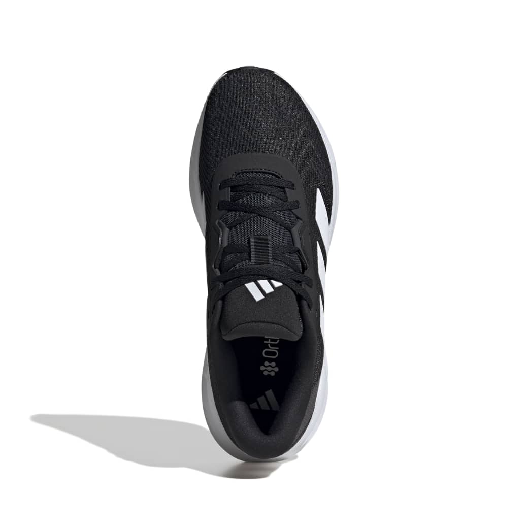 Vista superior do tênis Adidas Galaxy 7 masculino mostrando forro almofadado e palmilha confortável