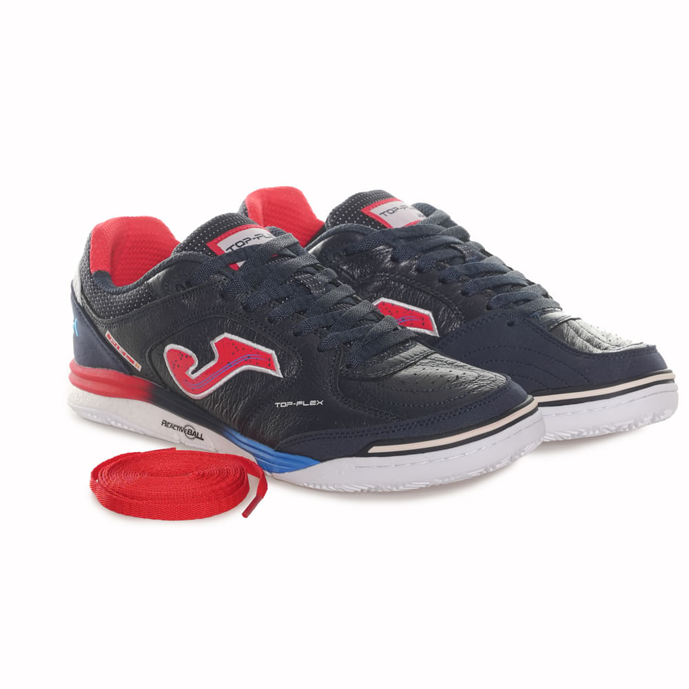 Chuteira de Futsal Joma Top Flex Rebound 2403 IN Marinho | Oscar