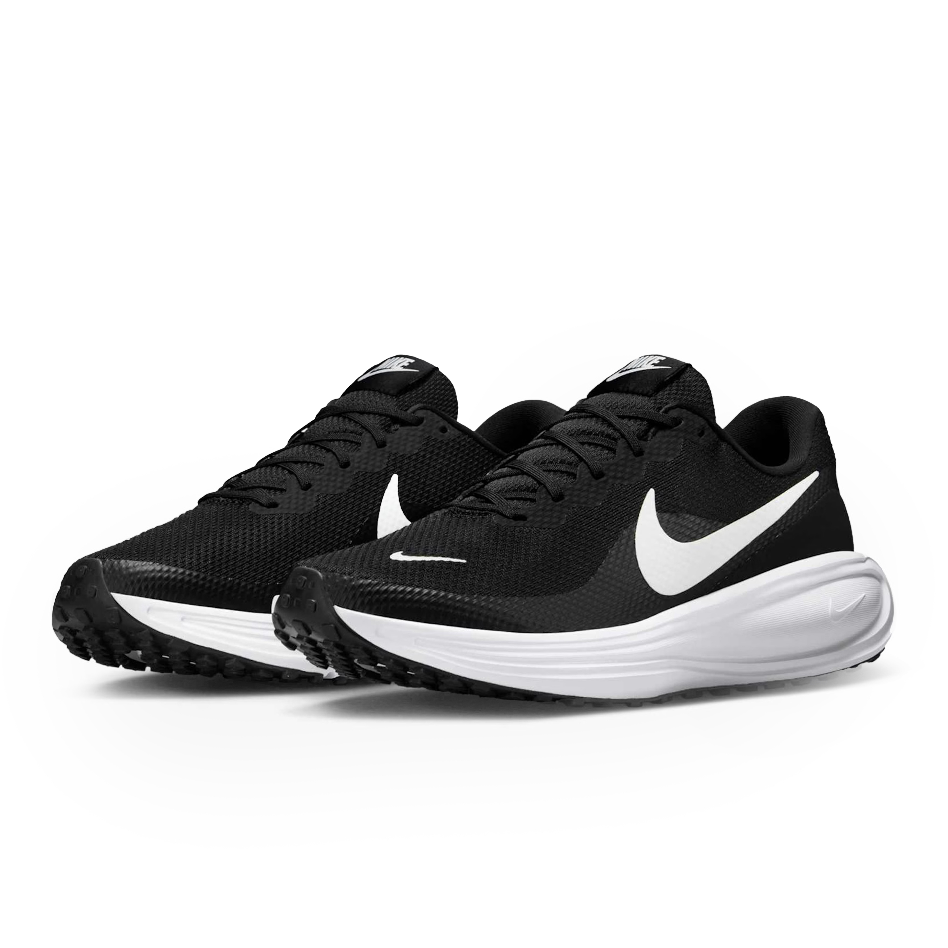 Par de tênis Nike Revolution 8 Masculino Preto vista frontal
