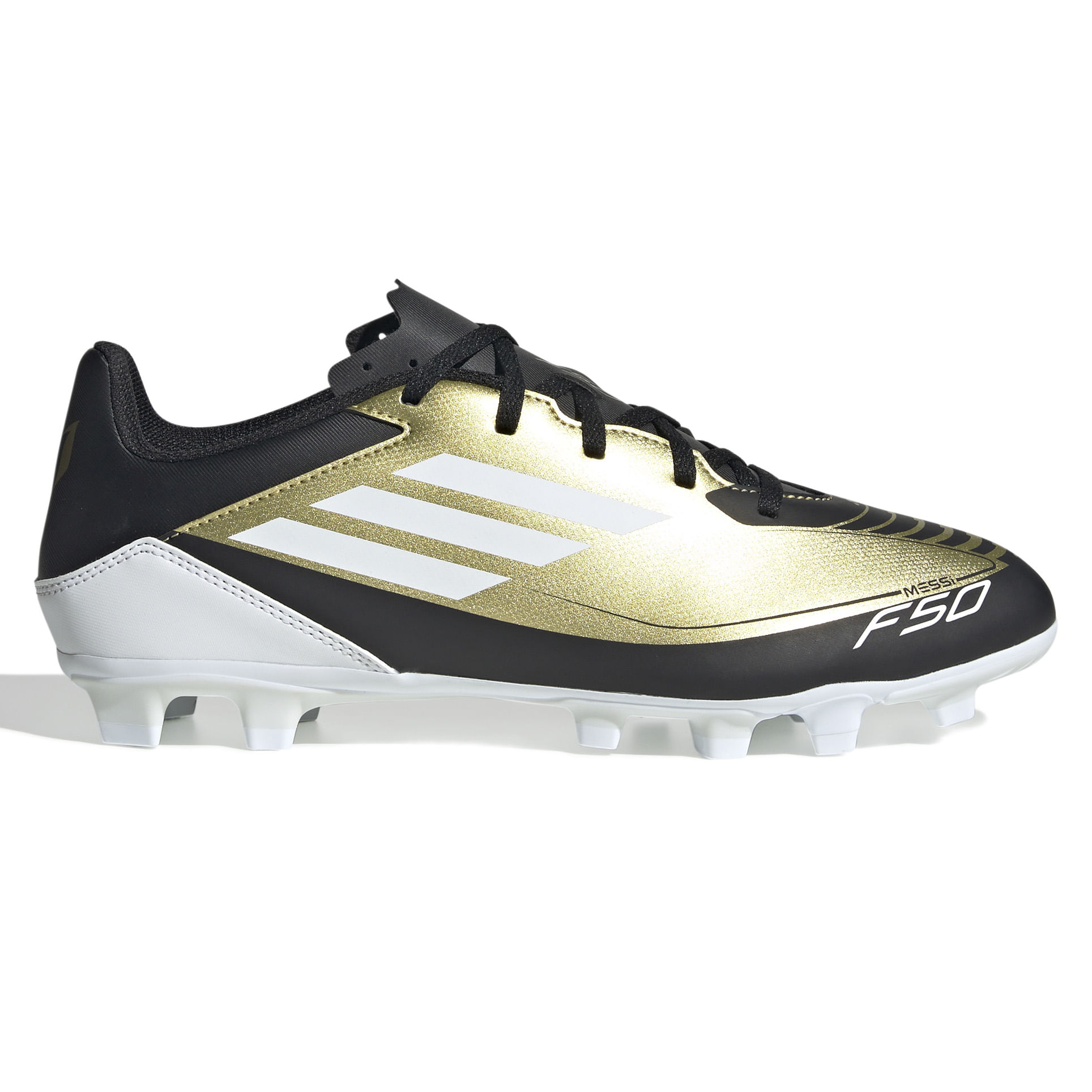 Chuteira Adidas Ouro F50 Club Messi Campo Masculina Paquetá Esportes