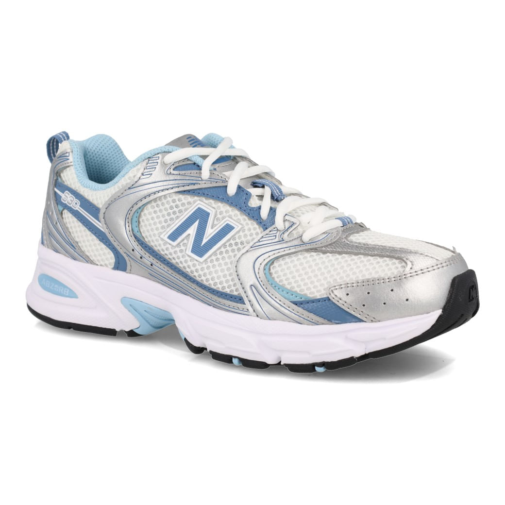 Tênis New Balance 530 Masculino Prata Conforto e Estilo Oscar