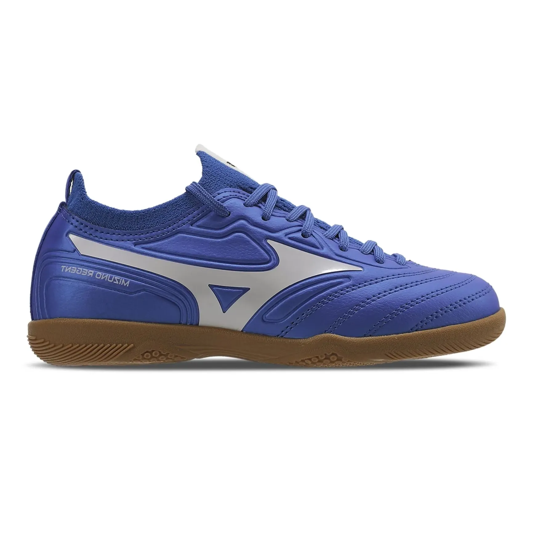 Chuteira Futsal Mizuno Regent In Junior Juvenil Azul
