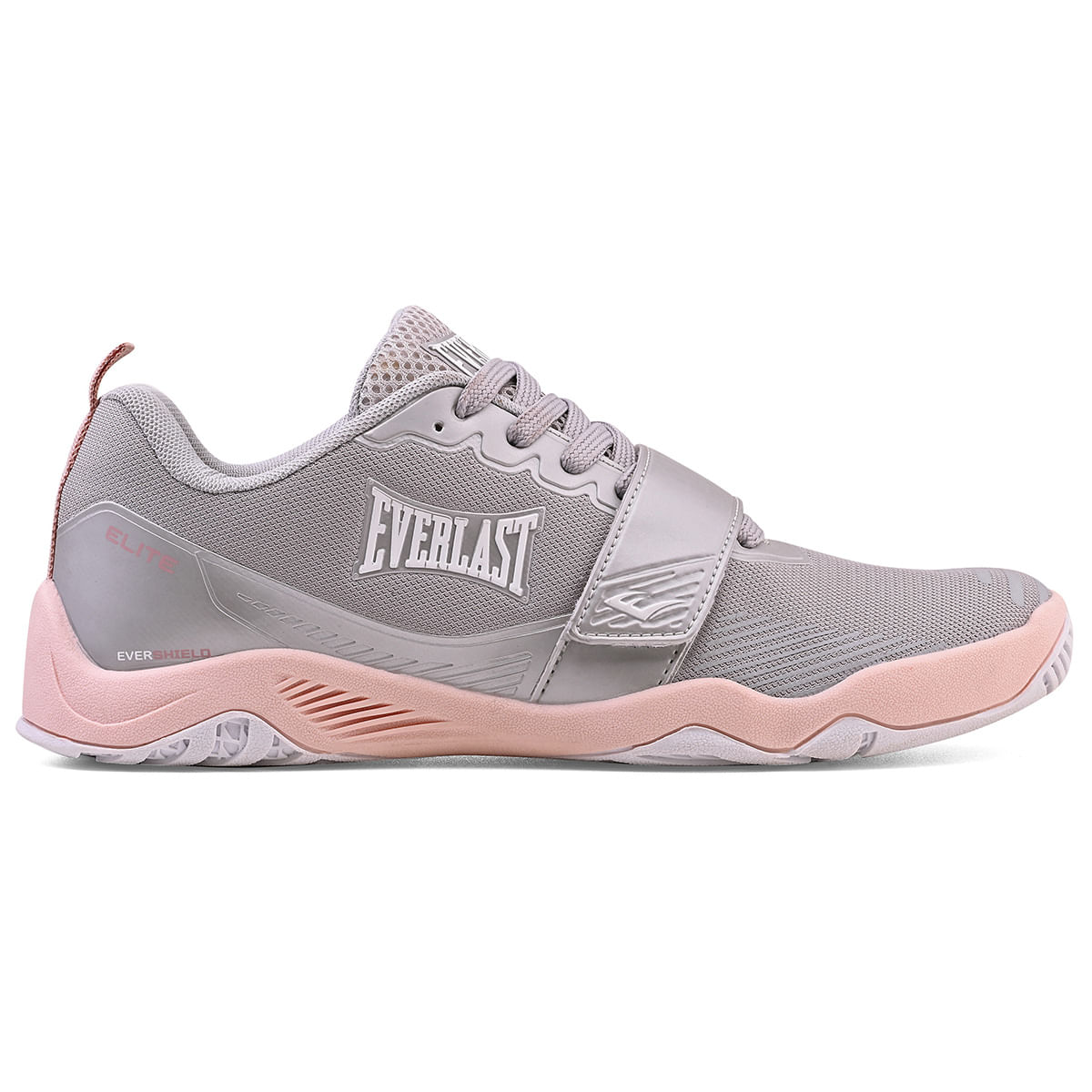 Tênis Esportivo Everlast Elite Feminino Cinza Paquetá