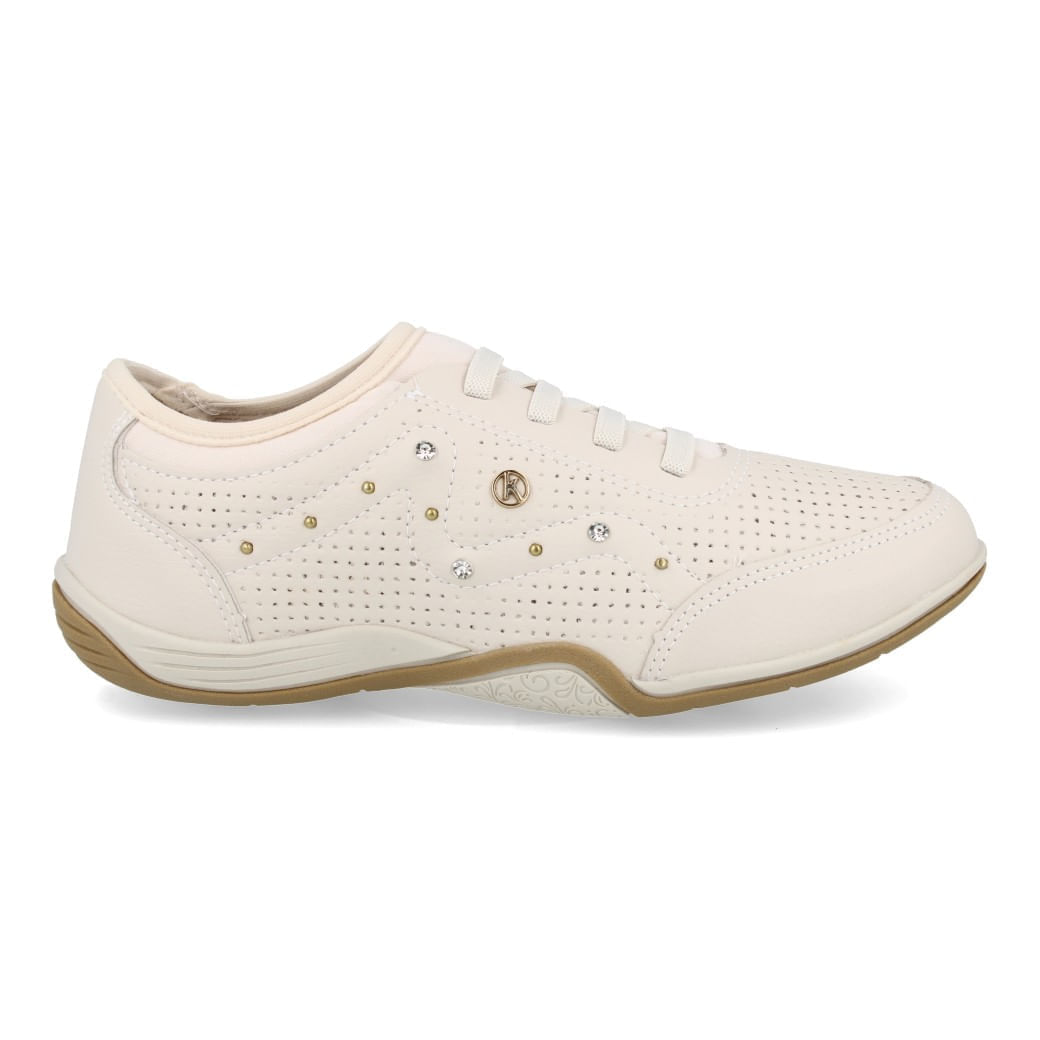 Tênis Kolosh Casual Porcelana Feminino Branco Oscar