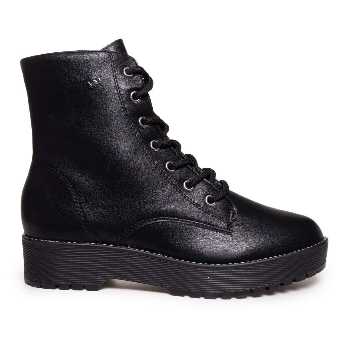 Via Marte Bota Feminina Coturno Tratorada Via Uno Bota Coturno Via