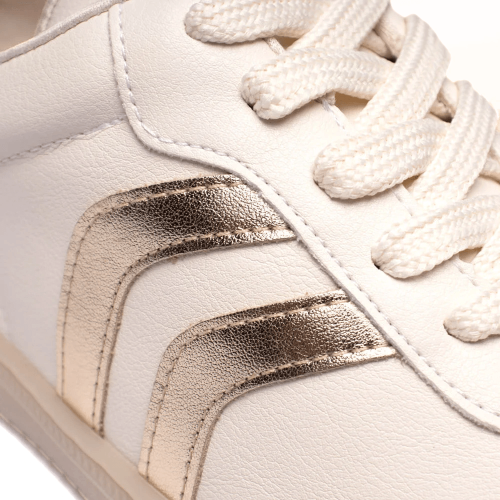 Tenis-Feminino-Casual-Listras-Via-Marte-Bege-Dourado