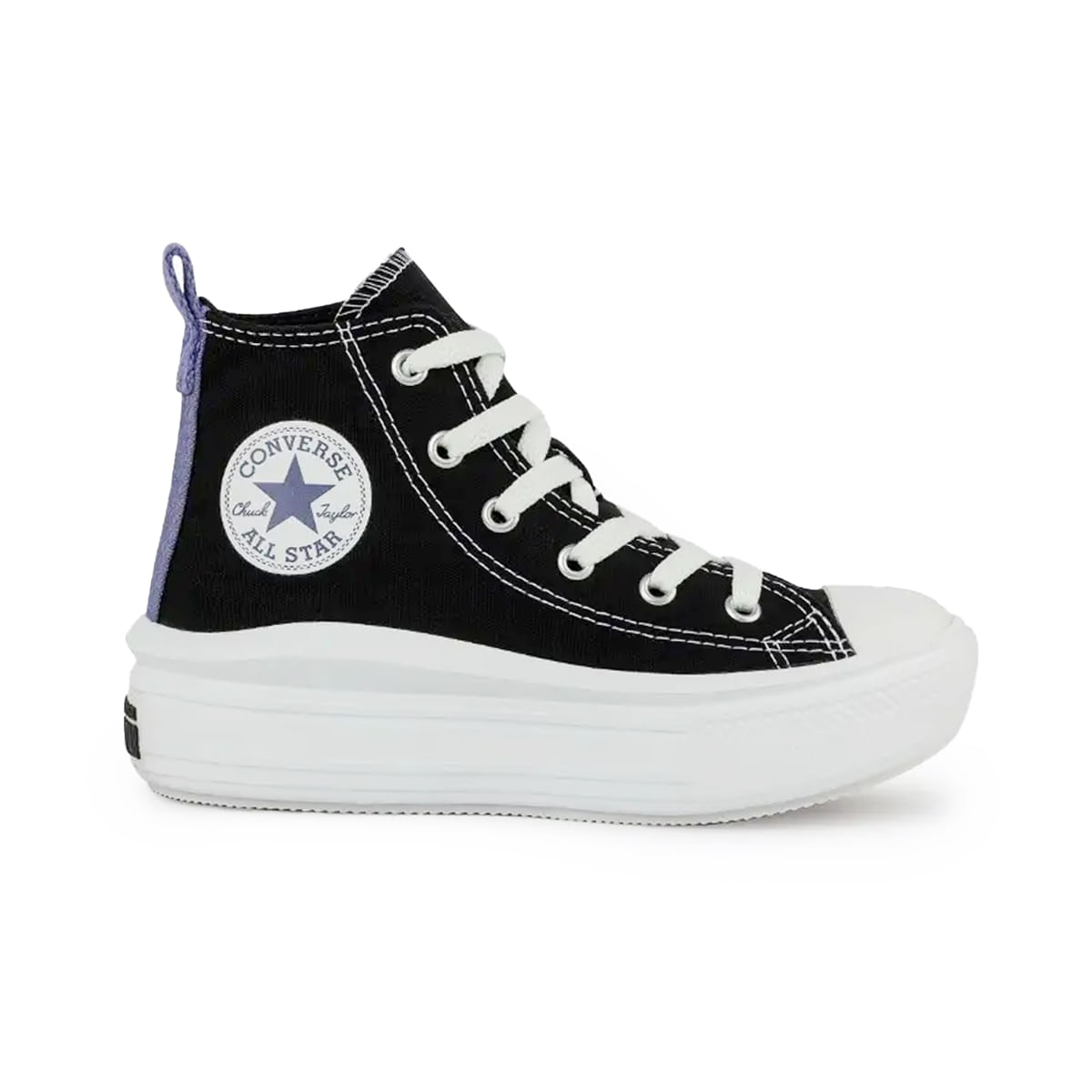 Tênis All Star Chuck Taylor Feminino Infantil Preto Paquetá