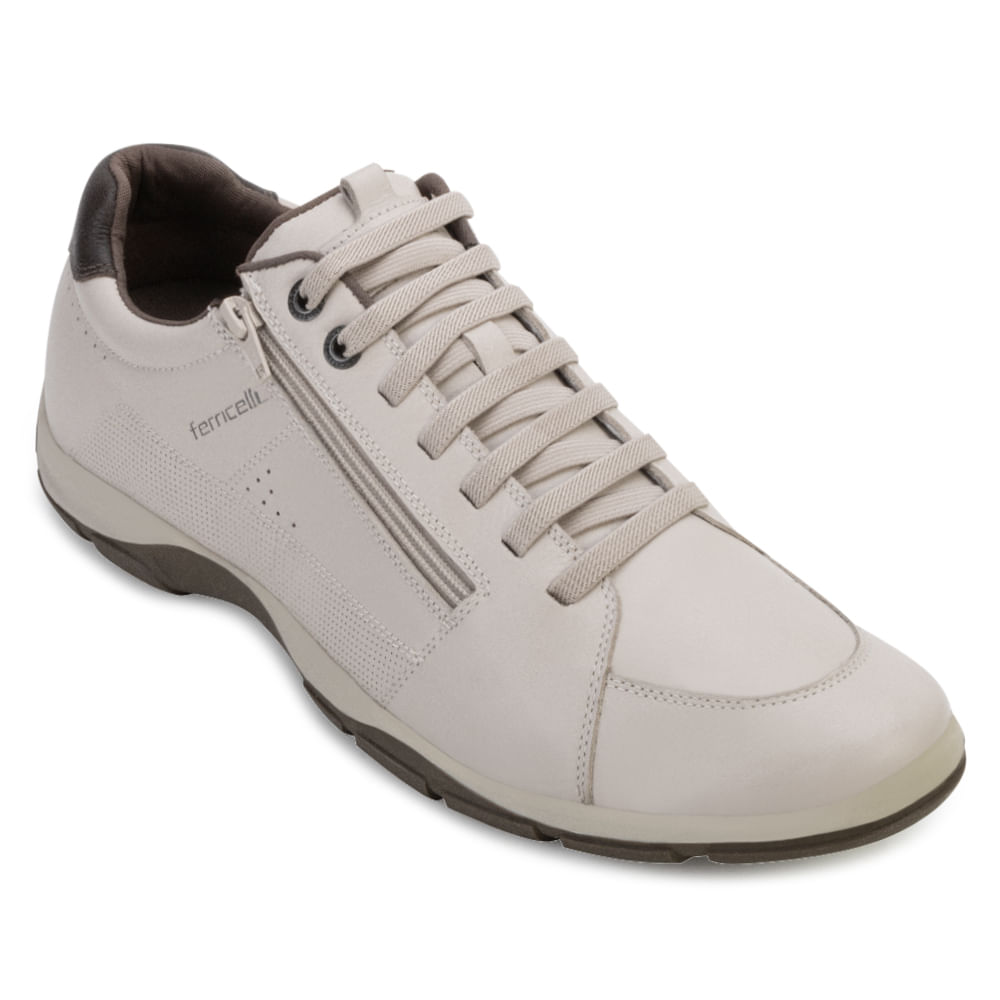 Sapatênis Tenis Vr Netshoes Sapatênis Ferricelli Bege Masculino