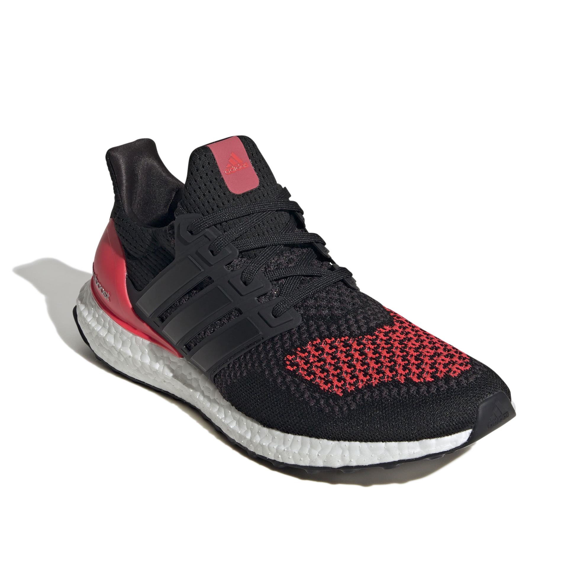 Tênis Adidas Ultraboost 1.0 masculino preto vista frontal lateral superior