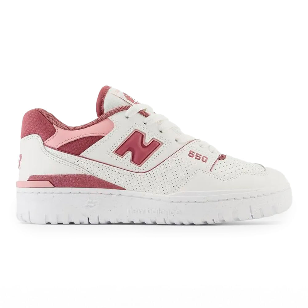 Tenis-Feminino-Casual-550-New-Balance-Branco-Vermelho