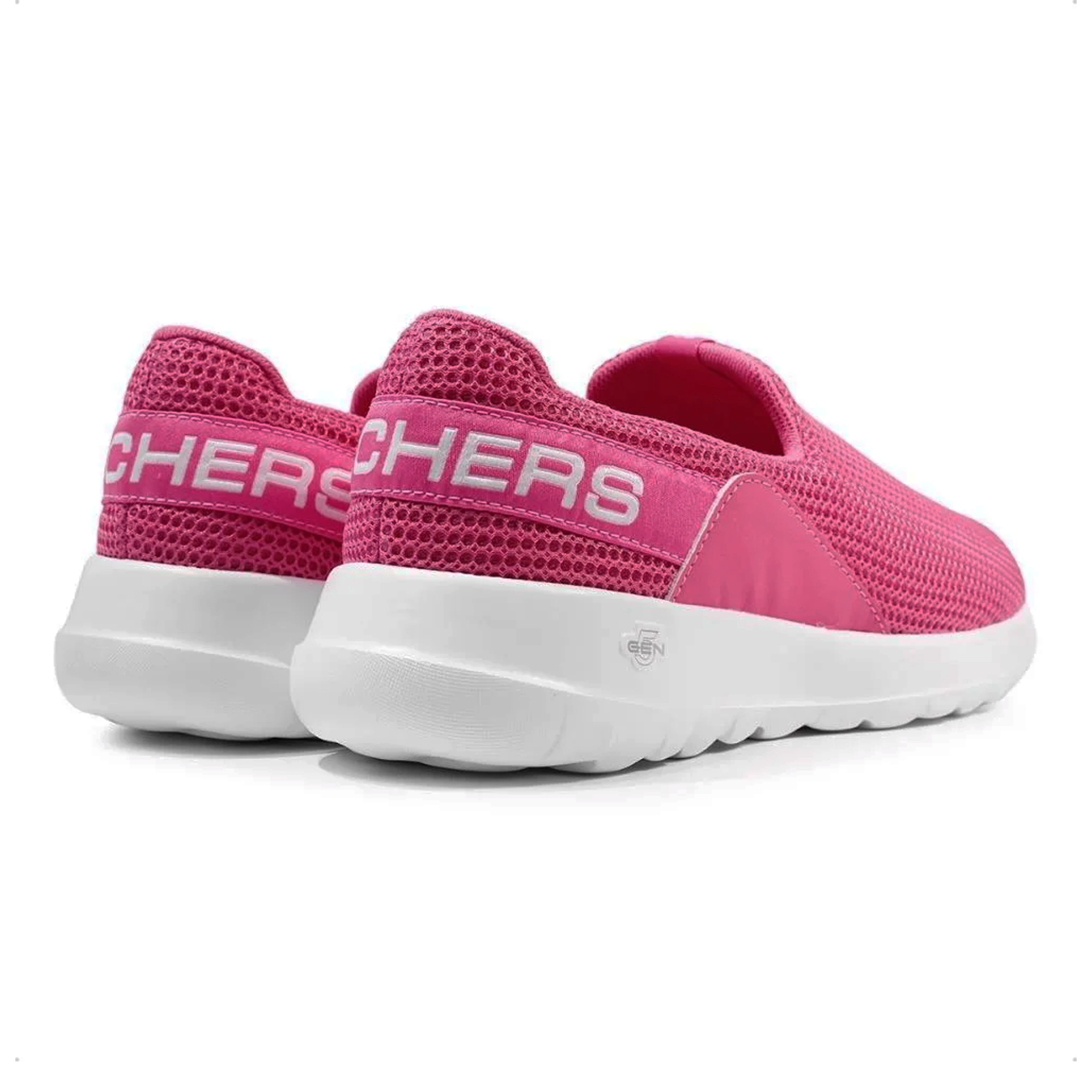 Tênis Skechers Go Walk Joy Feminino Rosa Leve e Confortável Oscar