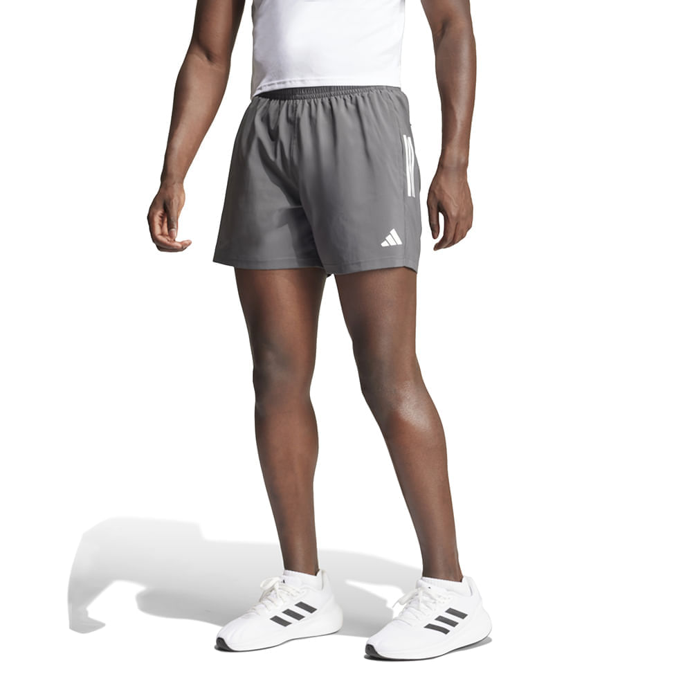 Shorts Adidas Own The Run Masculino Cinza | Oscar