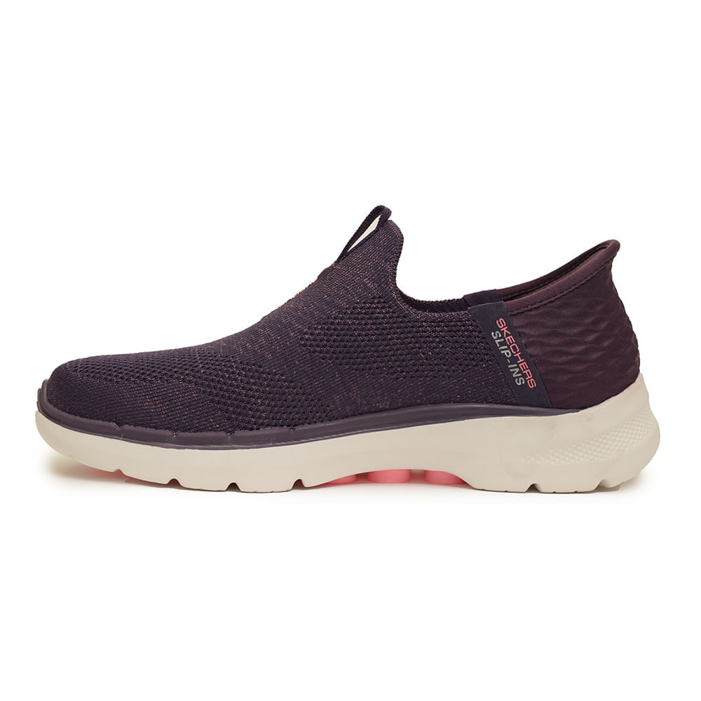 Tenis-Roxo-Slip-On-Skechers-Go-Walk-Feminino