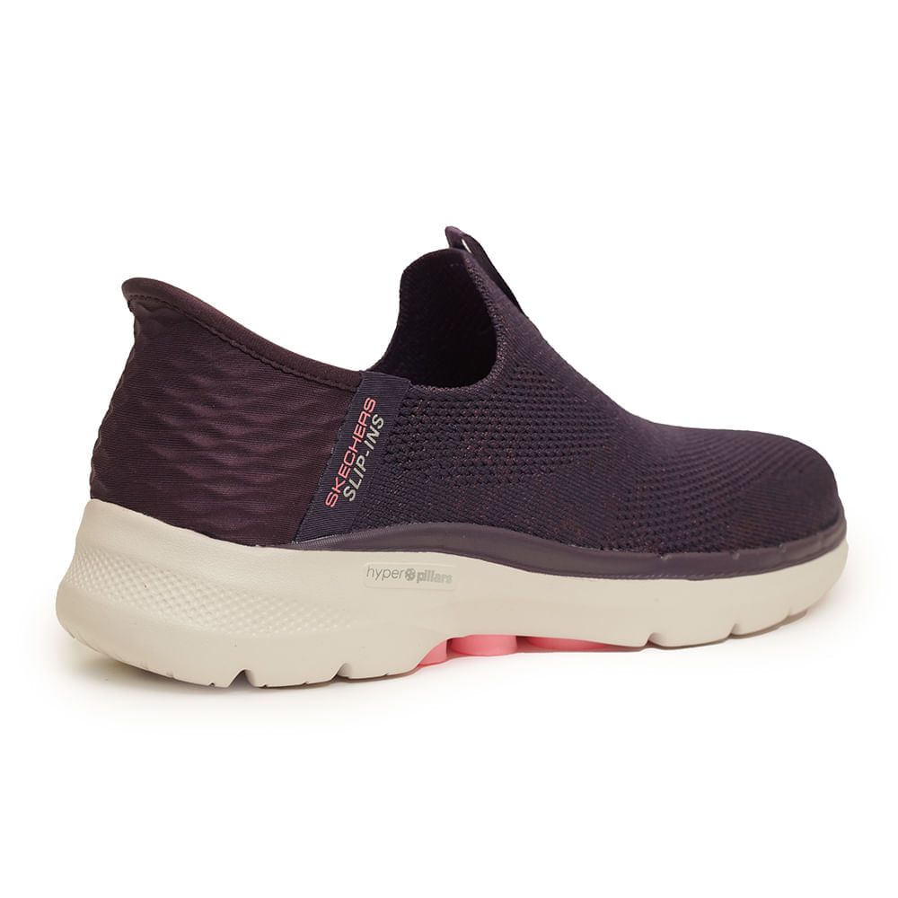 Tenis-Roxo-Slip-On-Skechers-Go-Walk-Feminino
