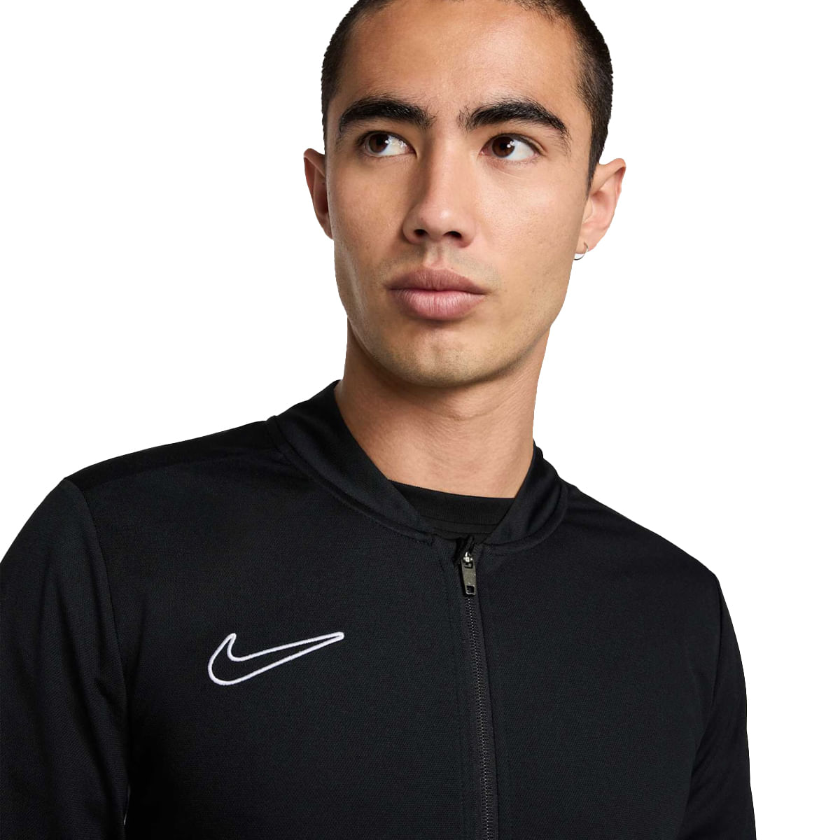 Conjunto Agasalho Nike Dri-FIT Academy Masculino Preto Paquetá