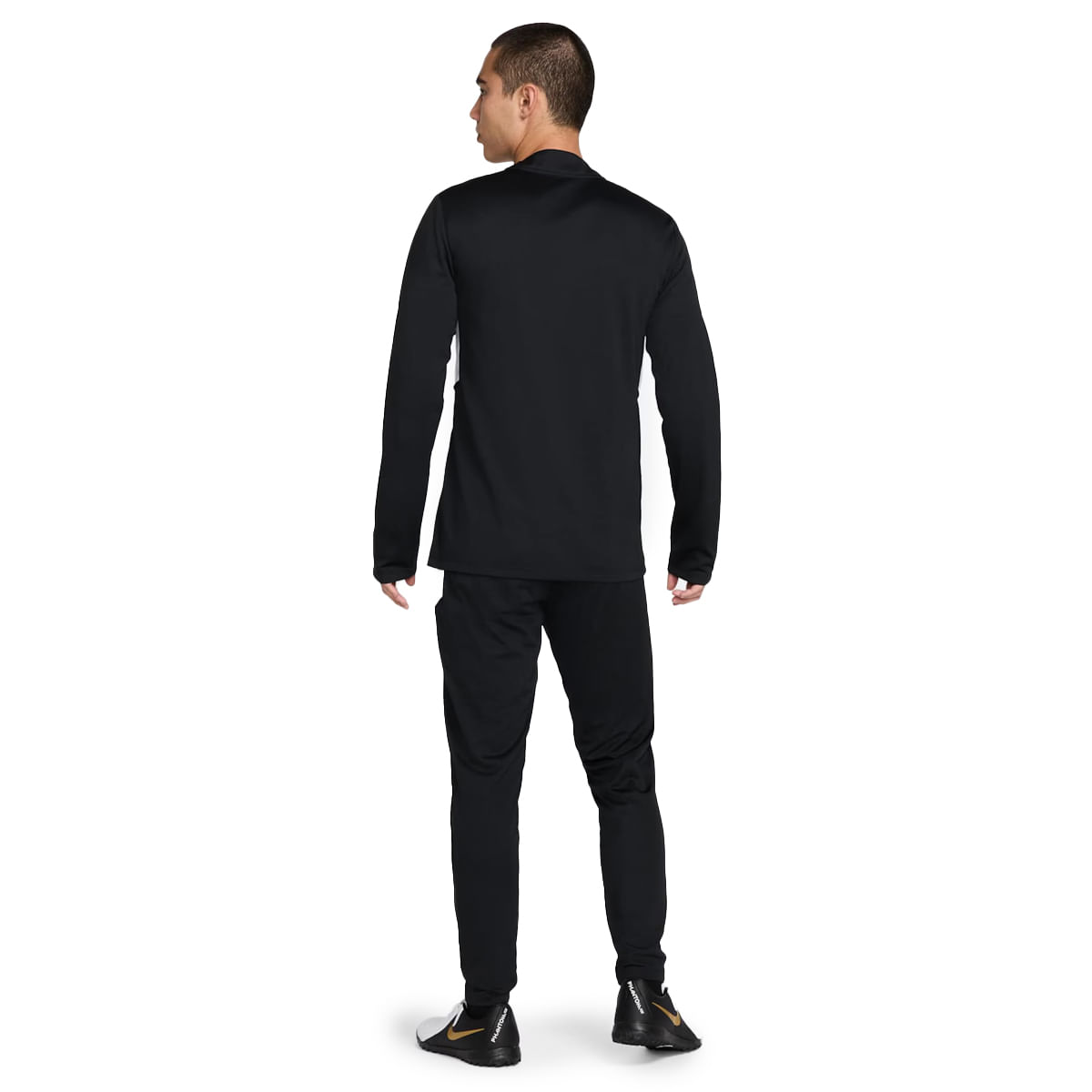 Conjunto Agasalho Nike Dri-FIT Academy Masculino Preto Paquetá