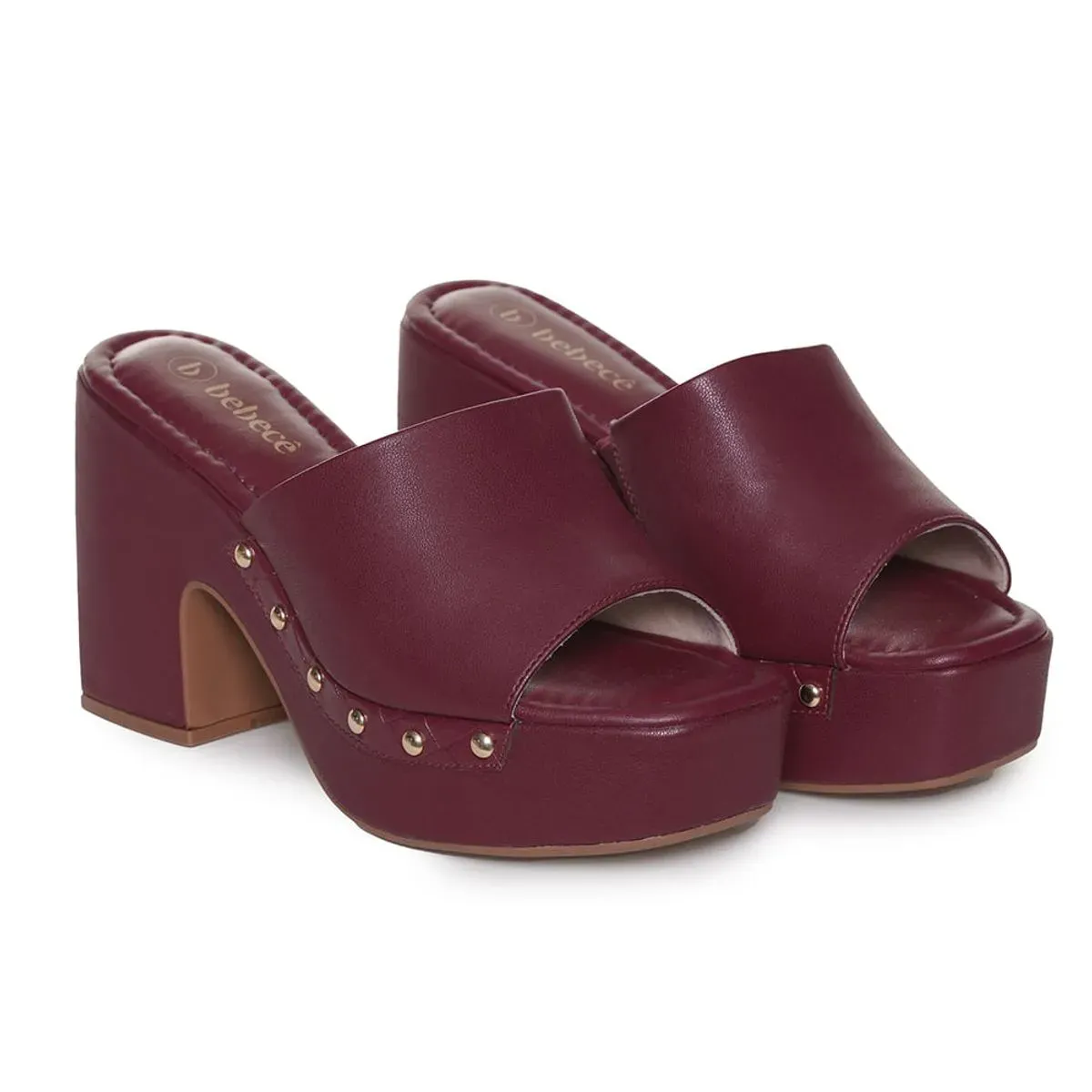 Tamanco Flatform Tamanco Anabela Bebece Sandália Feminina Anabela