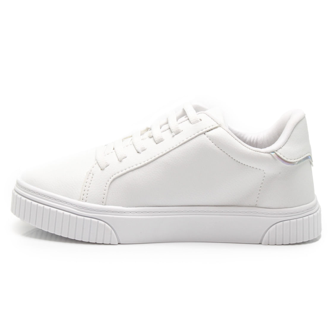 Tênis Casual Nadia Talita Clássico Feminino Branco | Oscar