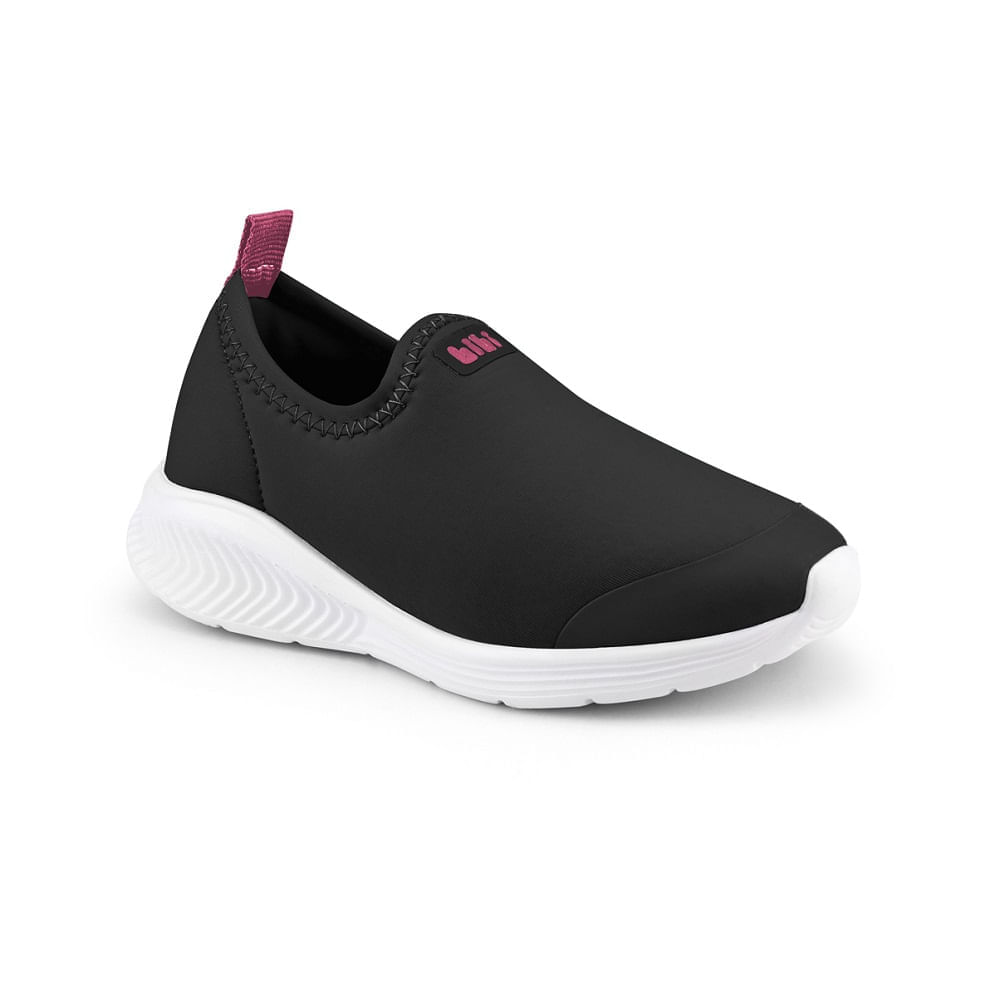 Tênis Infantil Feminino Bibi Fly Baby II Preto 1186009 Paquetá