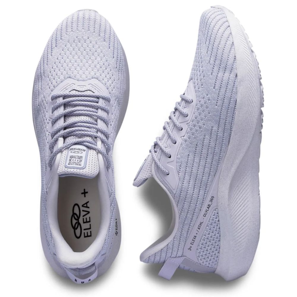 Tênis masculino branco Olympikus vista superior destacando palmilha e entressola para conforto