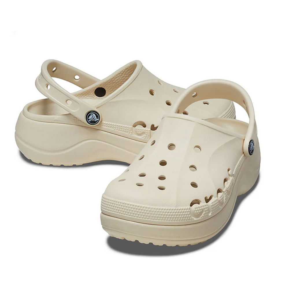 Babuche-Crocs-Baya-Plataforma-Unissex-Bege