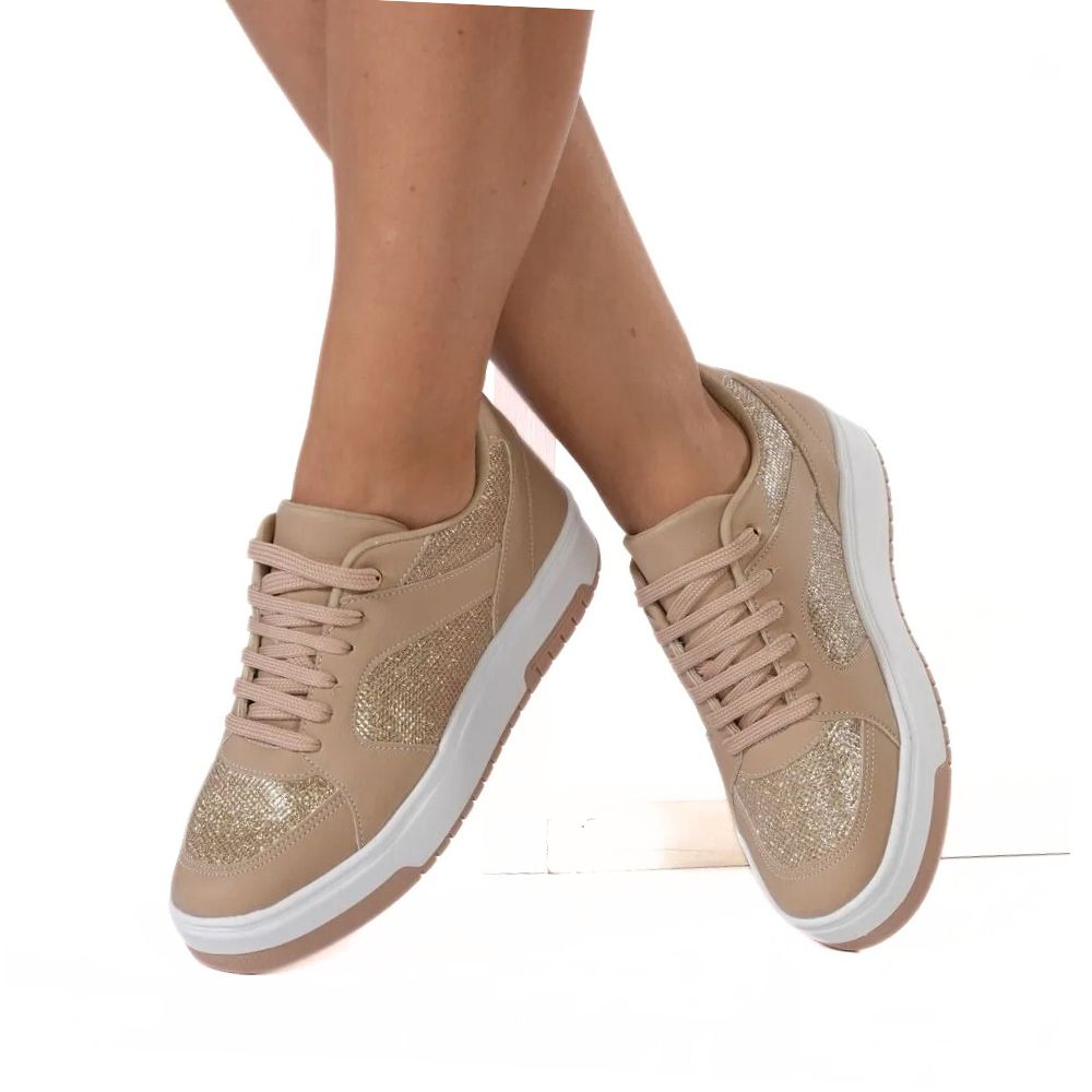 Tenis-Bege-e-Branco-Done-Head-Casual-Unissex