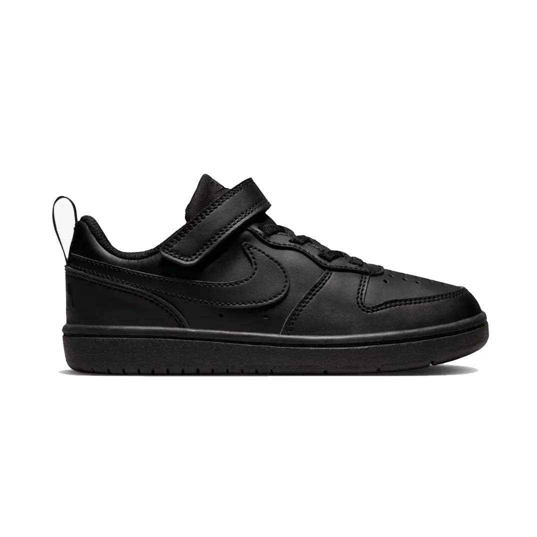 Tênis Nike Court Borough Low Recraft Infantil Preto