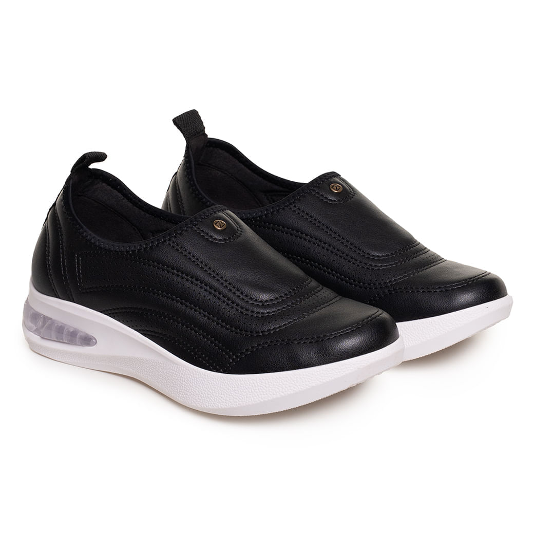 Piccadilly-Tenis-Casual-940002-7-PretoPreto-Napa-Stretch-SoftElastano--6-